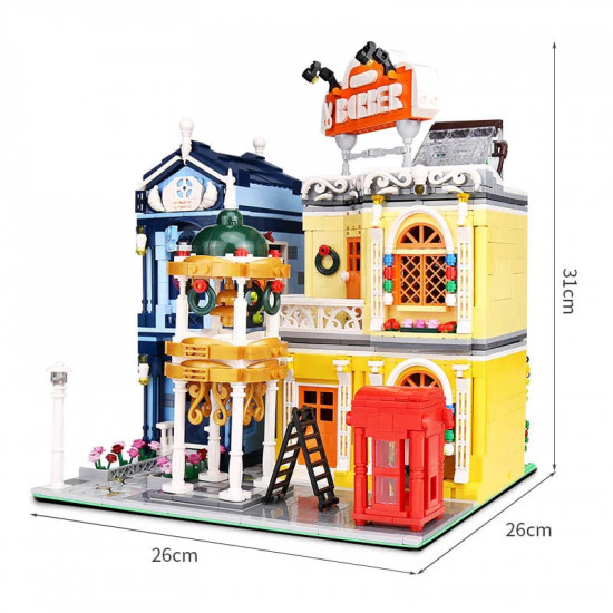 moc creator experts city barber shop bricks toys 16031 moc creator experts city barber shop bricks toys 16031