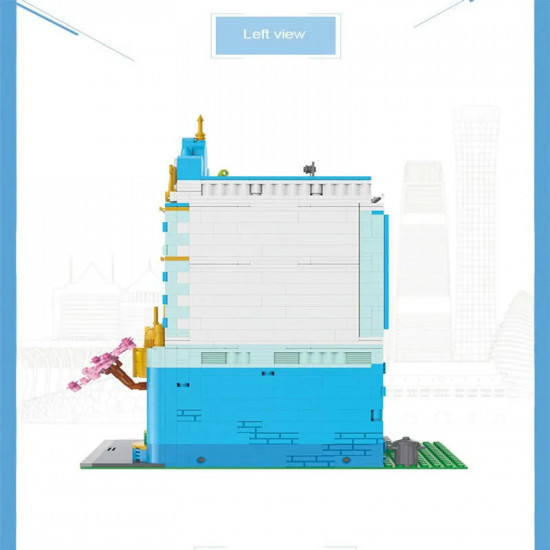 moc creator experts city barber shop store bricks toy moc creator experts city barber shop store bricks toy