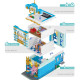 moc creator experts city barber shop store bricks toy moc creator experts city barber shop store bricks toy