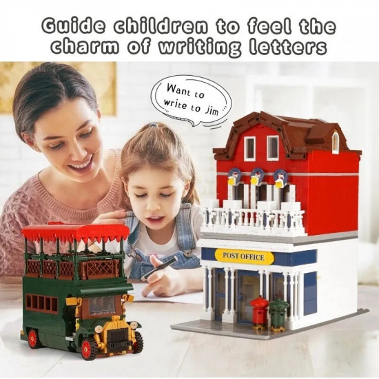 moc creator experts city post office bricks toy 11001 moc creator experts city post office bricks toy 11001