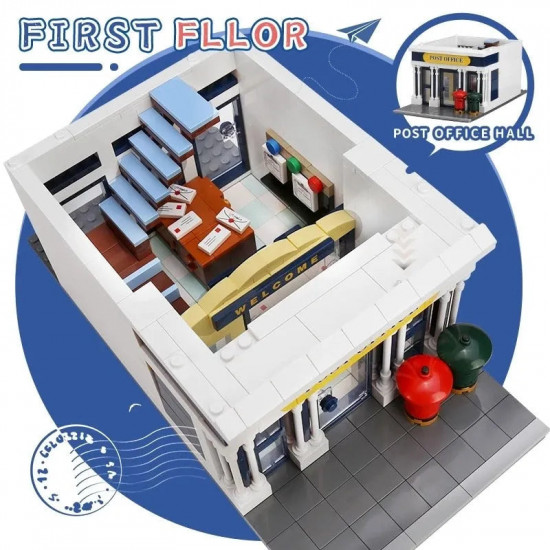 moc creator experts city post office bricks toy 11001 moc creator experts city post office bricks toy 11001