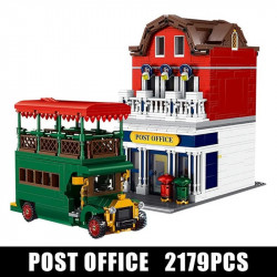 moc creator experts city post office bricks toy 11001