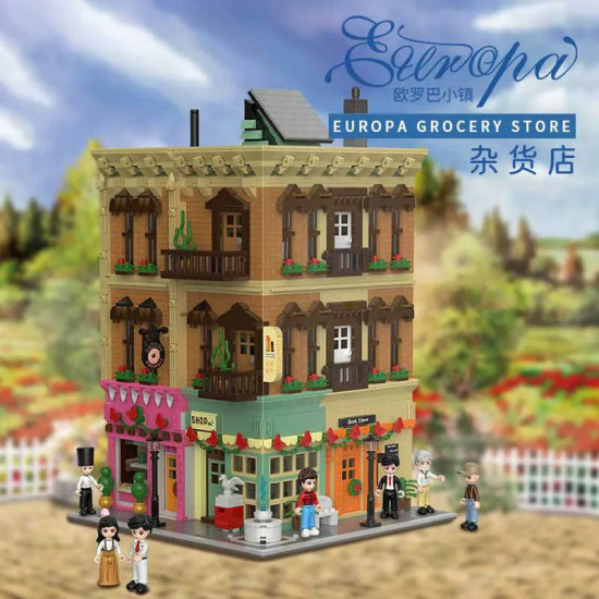 moc creator experts europa city grocery store bricks toys moc creator experts europa city grocery store bricks toys
