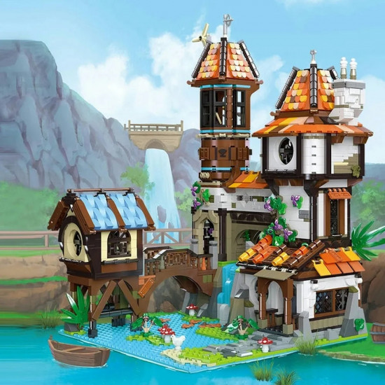 moc creator experts the medieval riverside scholars bricks toy moc creator experts the medieval riverside scholars bricks toy