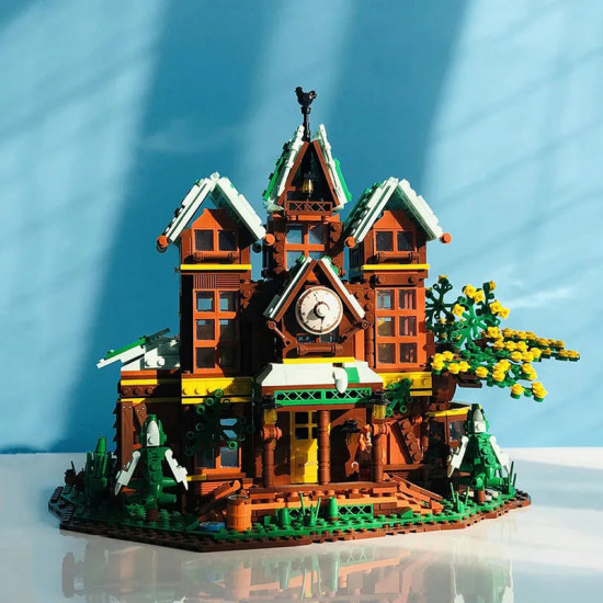 moc creator idea expert city time room bricks toy 86002 moc creator idea expert city time room bricks toy 86002