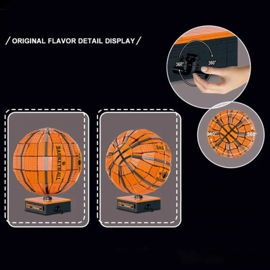 moc creator idea expert rotating basketball bricks toy moc creator idea expert rotating basketball bricks toy