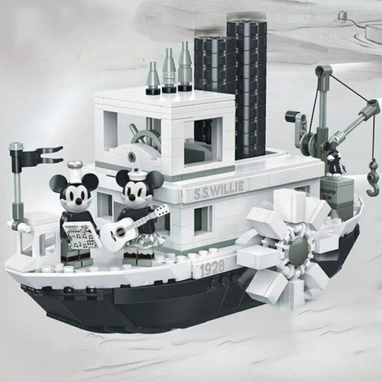 moc creator idea steamboat willie bricks toys 16062 moc creator idea steamboat willie bricks toys 16062