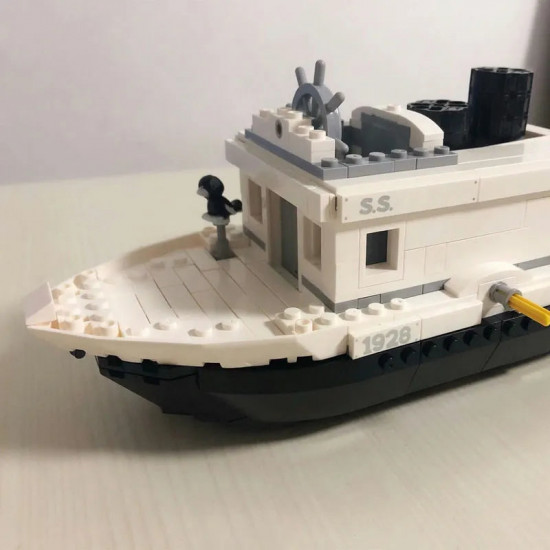 moc creator idea steamboat willie bricks toys 16062 moc creator idea steamboat willie bricks toys 16062