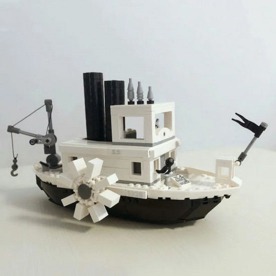 moc creator idea steamboat willie bricks toys 16062 moc creator idea steamboat willie bricks toys 16062