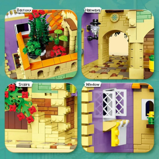 moc creator street expert city holiday hotel bricks toy moc creator street expert city holiday hotel bricks toy
