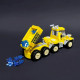 moc crystal city transporter truck car bricks toys moc crystal city transporter truck car bricks toys