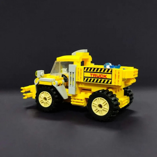 moc crystal collector city truck bricks toys 21035 moc crystal collector city truck bricks toys 21035