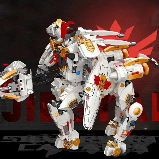 moc deformation silver wing cavalary robot bricks toys moc deformation silver wing cavalary robot bricks toys