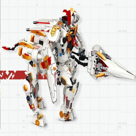 moc deformation silver wing cavalary robot bricks toys moc deformation silver wing cavalary robot bricks toys