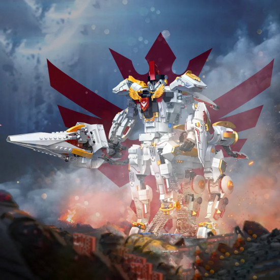 moc deformation silver wing cavalary robot bricks toys moc deformation silver wing cavalary robot bricks toys