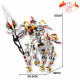 moc deformation silver wing cavalary robot bricks toys moc deformation silver wing cavalary robot bricks toys