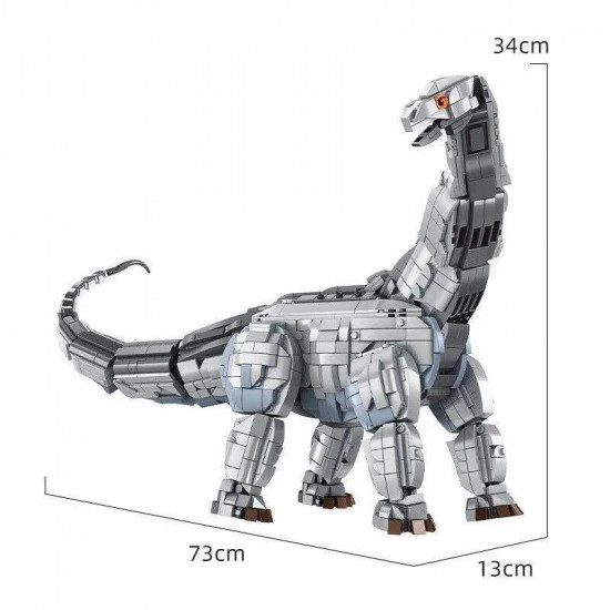moc dinosaur world brontosaurus mech bricks toys 611006 moc dinosaur world brontosaurus mech bricks toys 611006