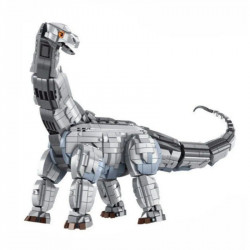 moc dinosaur world brontosaurus mech bricks toys 611006