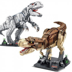 moc dinosaur world indominus rex bricks toys 611002