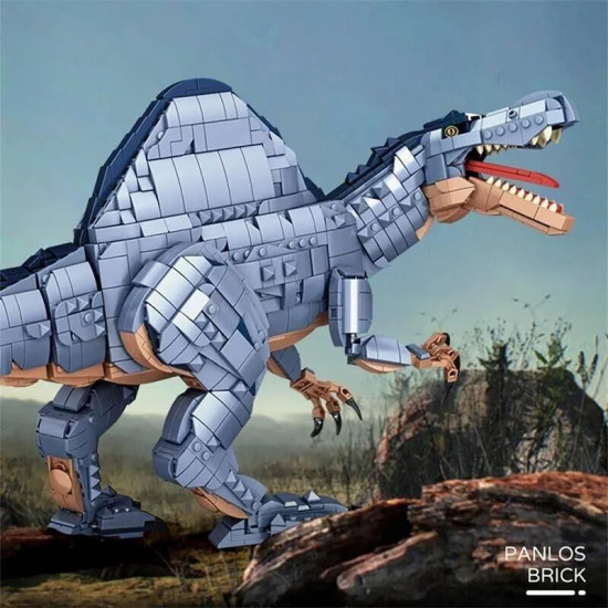 moc dinosaur world spinosaurus mech bricks toys 611008 moc dinosaur world spinosaurus mech bricks toys 611008