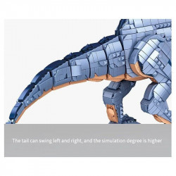 moc dinosaur world spinosaurus mech bricks toys 611008