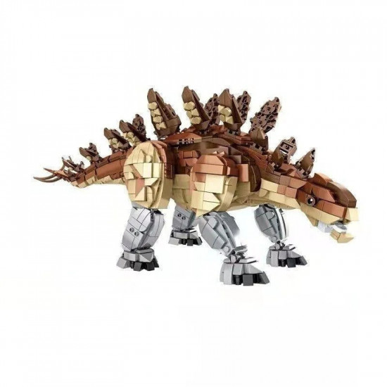 moc dinosaur world stegosaurus mech bricks toys 611007 moc dinosaur world stegosaurus mech bricks toys 611007