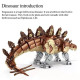 moc dinosaur world stegosaurus mech bricks toys 611007 moc dinosaur world stegosaurus mech bricks toys 611007