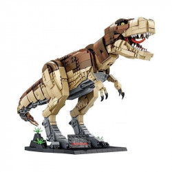 moc dinosaur world tyrannosaurus rex bricks toys 611001