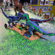 moc dinosaur world velociraptor bricks toys 611003 moc dinosaur world velociraptor bricks toys 611003