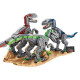 moc dinosaur world velociraptor bricks toys 611003 moc dinosaur world velociraptor bricks toys 611003