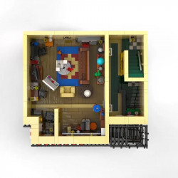 moc expert 10189 central perk big bang theory bricks toys