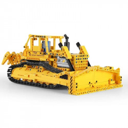 moc expert app rc caterpillar d8k bulldozer bricks toys