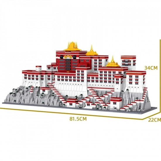 moc expert architecture potala palace bricks toys moc expert architecture potala palace bricks toys