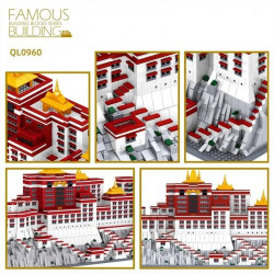 moc expert architecture potala palace bricks toys