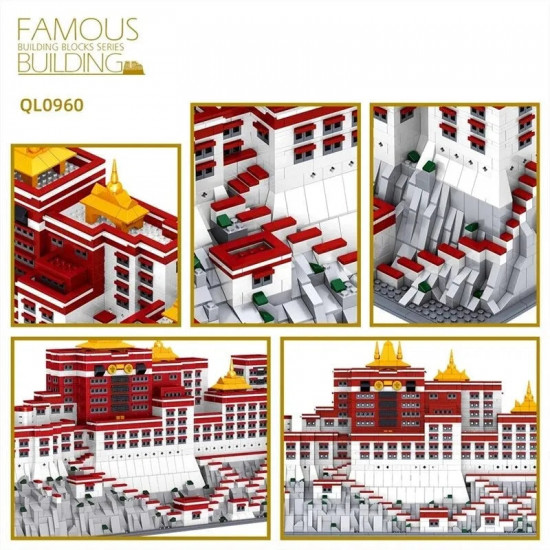 moc expert architecture potala palace bricks toys moc expert architecture potala palace bricks toys