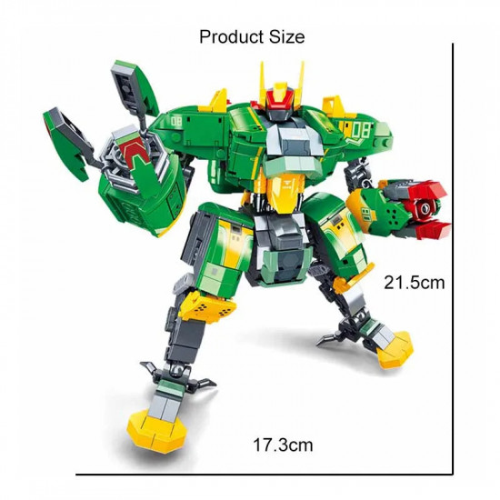 moc expert bad luck beam mecha robot warrior bricks toys moc expert bad luck beam mecha robot warrior bricks toys
