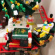 moc expert christmas santa tree house bricks toy moc expert christmas santa tree house bricks toy