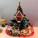 moc expert christmas santa tree house bricks toy moc expert christmas santa tree house bricks toy