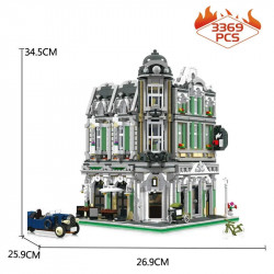 moc expert creator city corner jazz cafe bricks toy 89100