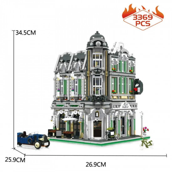 moc expert creator city corner jazz cafe bricks toy 89100 moc expert creator city corner jazz cafe bricks toy 89100