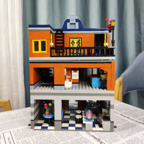 moc expert creator city hill tavern bricks toy 0935 moc expert creator city hill tavern bricks toy 0935