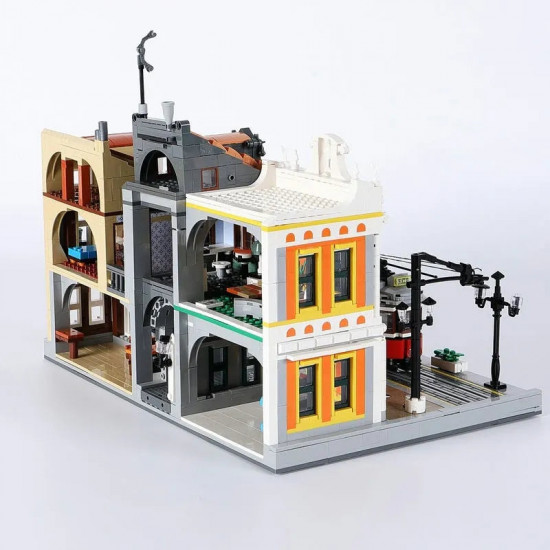 moc expert creator city lisbon tram station bricks toy 89132 moc expert creator city lisbon tram station bricks toy 89132