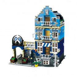 moc expert creator city market factory shop bricks toy