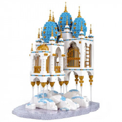 moc expert creator city sky castle bricks toy 16015