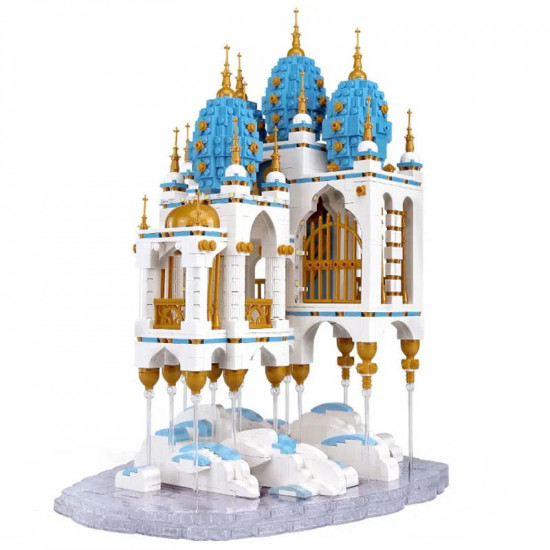 moc expert creator city sky castle bricks toy 16015 moc expert creator city sky castle bricks toy 16015