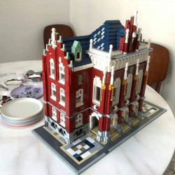 moc expert creator city university bricks toy 89123