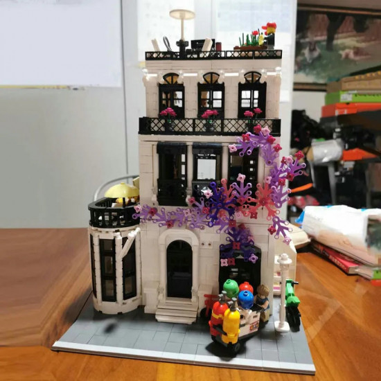 moc expert creator european city garden flower house bricks toy moc expert creator european city garden flower house bricks toy