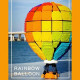 moc expert creator rainbow balloon bricks toys moc expert creator rainbow balloon bricks toys