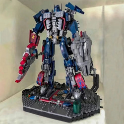moc expert cybertron transformation robot bricks toys