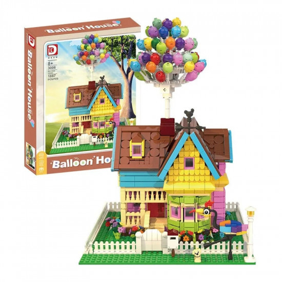 moc expert flying balloon house bricks toys 3006 moc expert flying balloon house bricks toys 3006